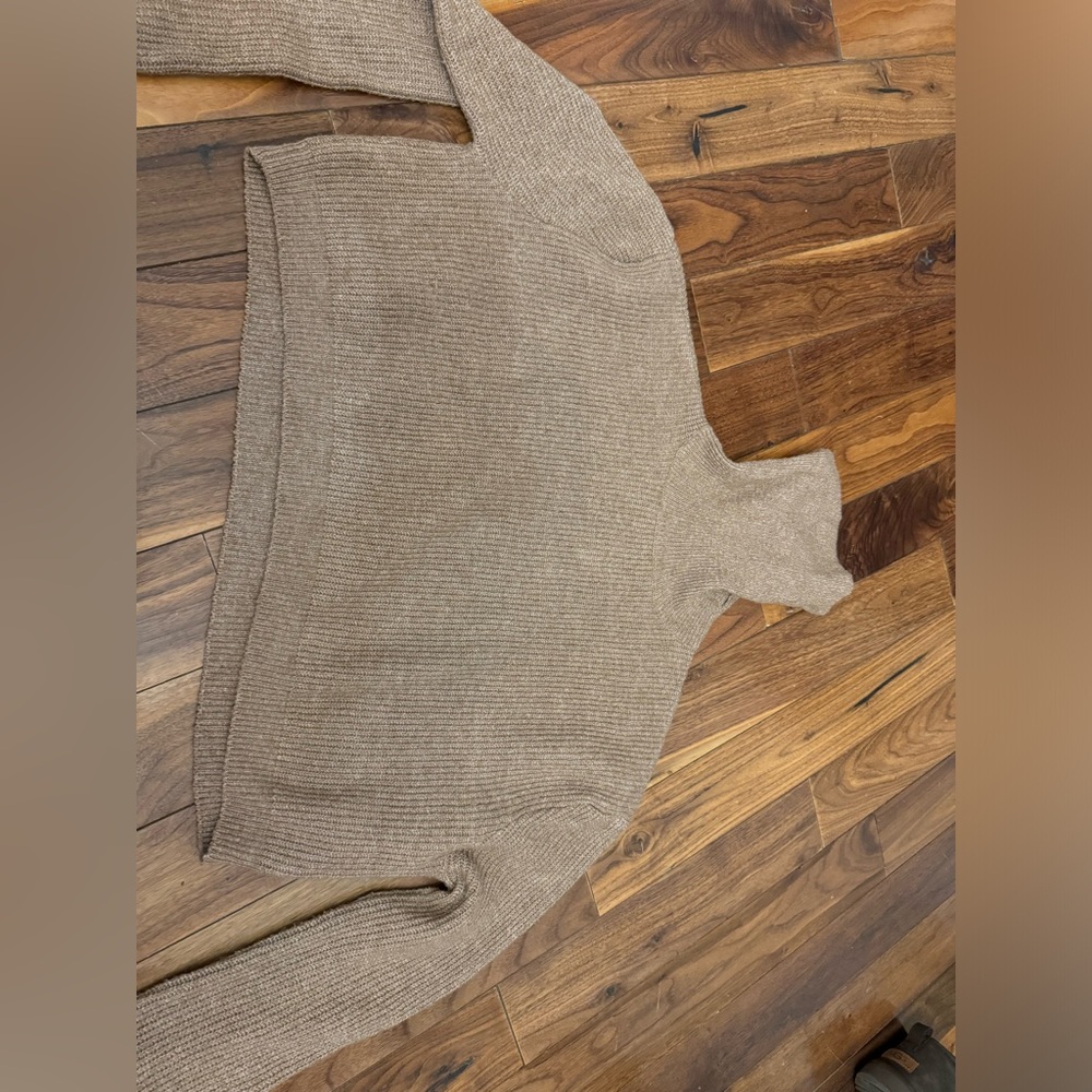 Streetwear society 
Brown turtleneck sweater
Never worn